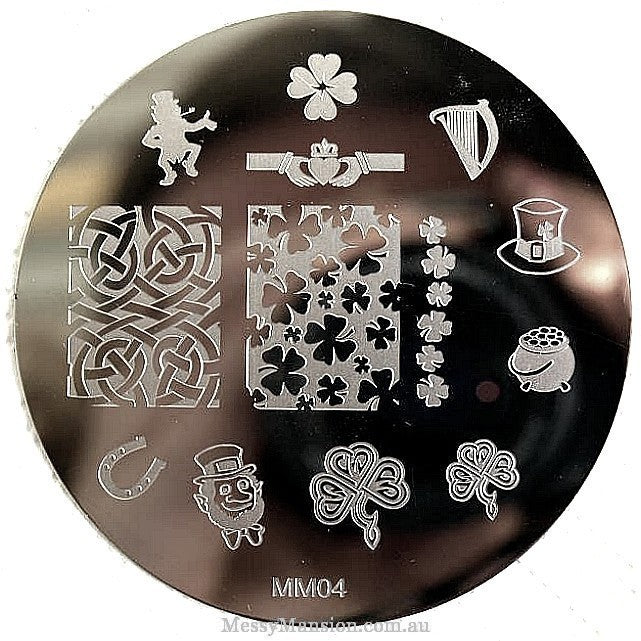 Messy Mansion Stamping Plates